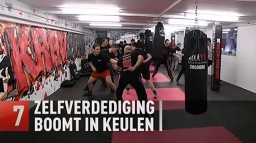 Kravolution Krav Maga Köln im belgischen TV „het journaal“