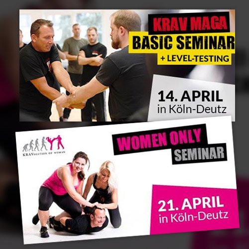 Krav Maga Seminare im April – Women Only & Basic-Seminar