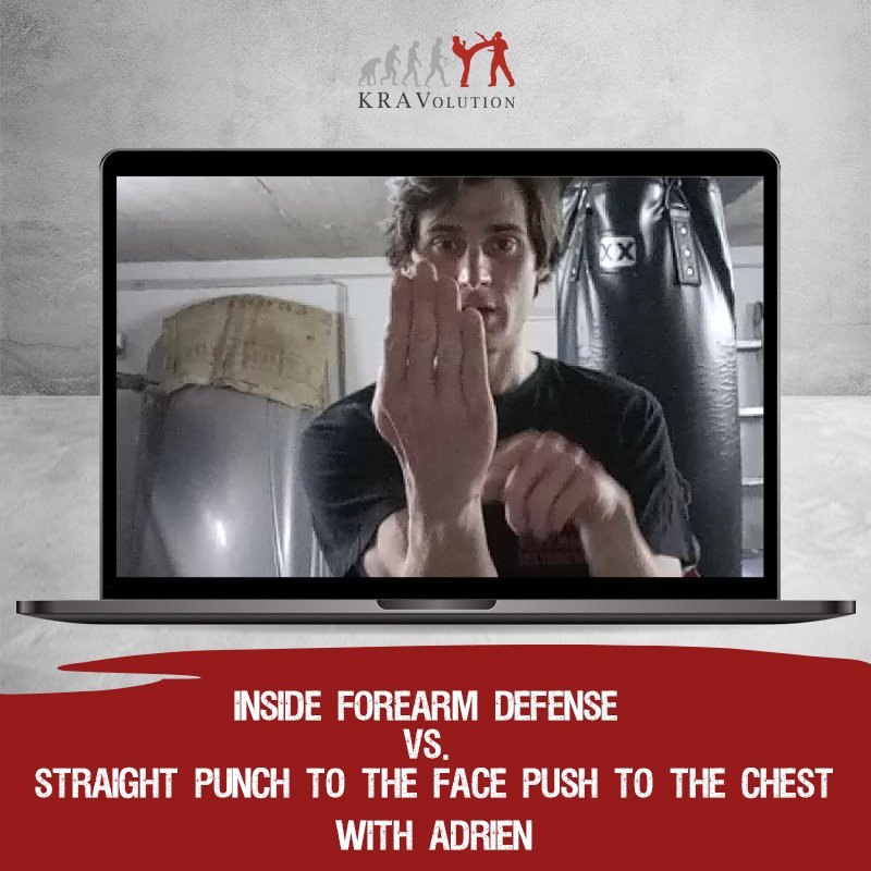 Krav Maga KRAVolution Webinar Video Inside Forearm Defense