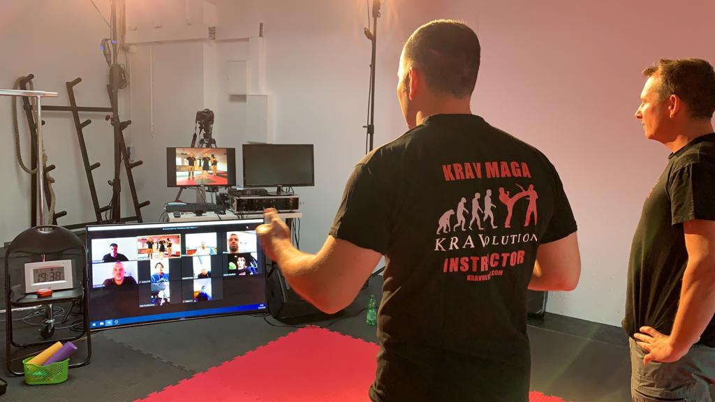 Kravolution Krav Maga Live Online Zoom Training